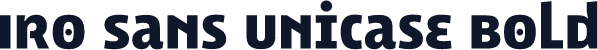 Iro Sans Unicase Bold