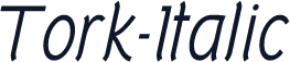 Tork-Italic