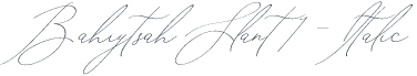 BahiytsahSlant1-Italic