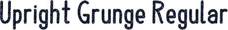 Upright Grunge Regular