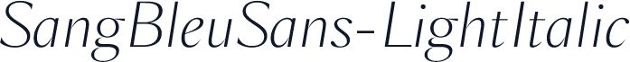 SangBleuSans-LightItalic