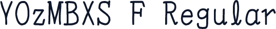YOzMBXS F Regular