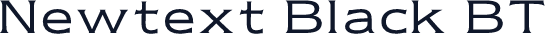 Newtext Black BT