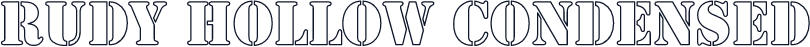Rudy Hollow Condensed