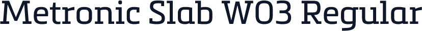 Metronic Slab W03 Regular