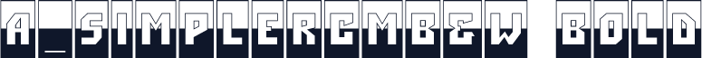 a_SimplerCmB&W Bold