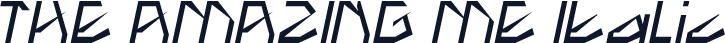 THE AMAZING ME Italic