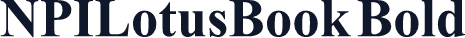 NPILotusBook Bold