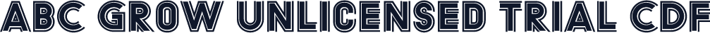 ABC Grow Unlicensed Trial CDF