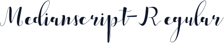Medianscript-Regular
