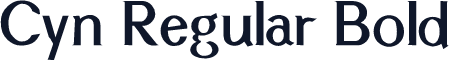 Cyn Regular Bold