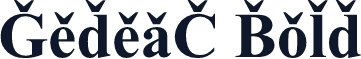 GedeaC Bold