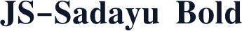 JS-Sadayu Bold