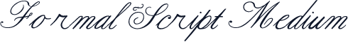 Formal Script Medium