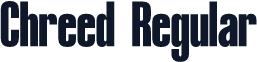 Chreed Regular