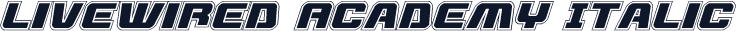Livewired Academy Italic