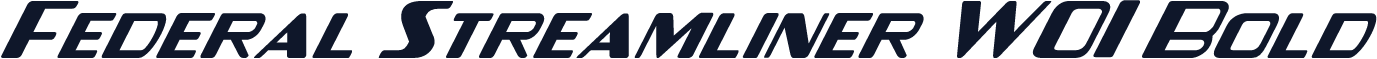 Federal Streamliner W01 Bold