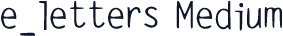 e_letters Medium