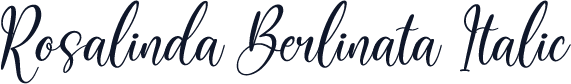 Rosalinda Berlinata Italic