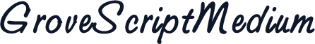 GroveScriptMedium