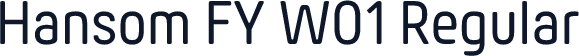 Hansom FY W01 Regular