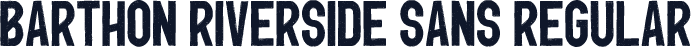 Barthon Riverside sans Regular