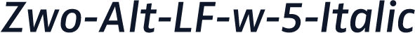 Zwo-Alt-LF-w-5-Italic