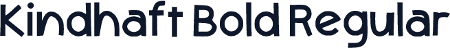 Kindhaft Bold Regular