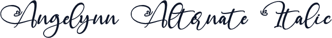 Angelynn Alternate Italic
