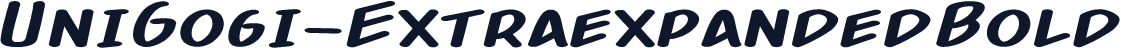 UniGogi-ExtraexpandedBold