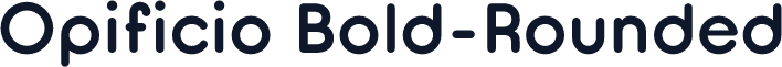Opificio Bold-Rounded