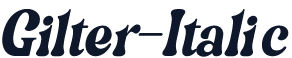 Gilter-Italic