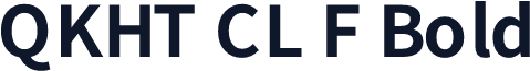 QKHT CL F Bold