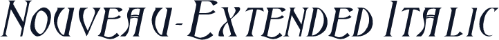 Nouveau-Extended Italic