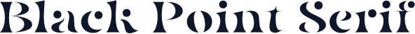 Black Point Serif