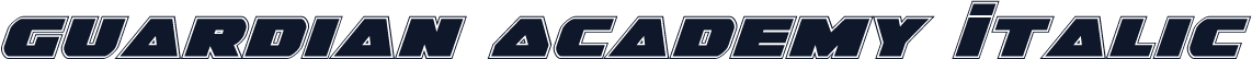Guardian Academy Italic