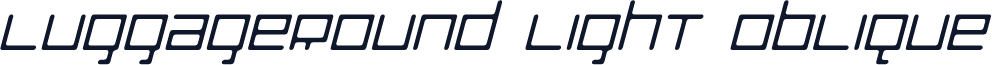 LuggageRound Light Oblique