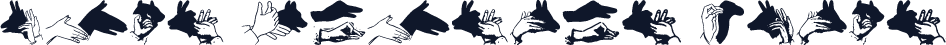 Hand Shadows Icons
