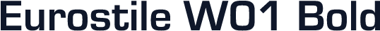 Eurostile W01 Bold