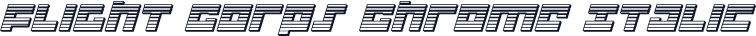 Flight Corps Chrome Italic