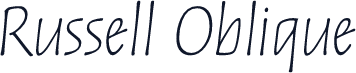 Russell Oblique
