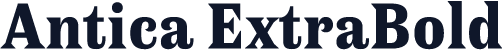Antica ExtraBold
