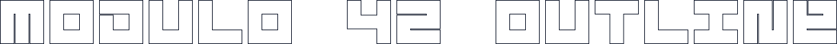 Modulo 42 Outline