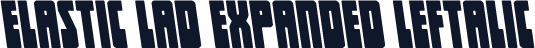 Elastic Lad Expanded Leftalic