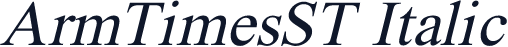 ArmTimesST Italic