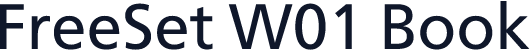 FreeSet W01 Book