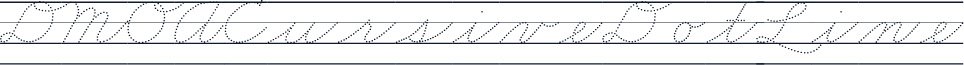 DMOACursiveDotLine