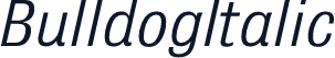 BulldogItalic
