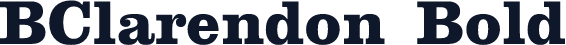 BClarendon Bold