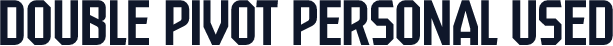 Double Pivot Personal Used